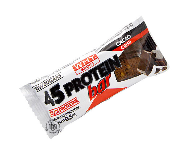 Why Sport 45 Protein Bar Cacao Crisp 45 g.