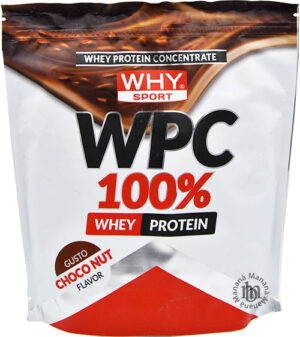 Why Sport WPC 100% Whey Choco Nut 1 Kg.