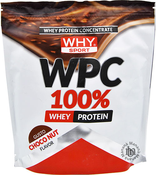 Why Sport WPC 100% Whey Choco Nut 1 Kg.
