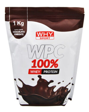 Why Sport WPC 100% Whey Cioccolato Fondente 1 Kg.
