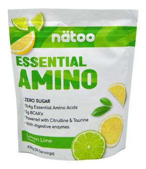 Natoo Essential Amino Gusto Lemon e Lime 420 g.