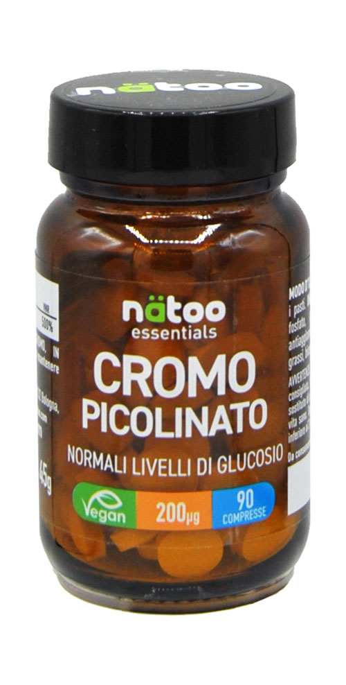 Natoo Essential Cromo Picolinato 200 mcg. 90 Compresse