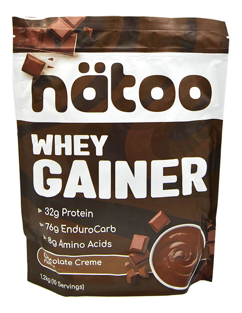 Natoo Whey Gainer Cioccolato 1,2 Kg.