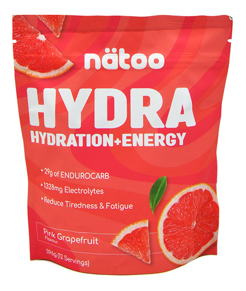 Natoo Hydra Idratazione + Energia Gusto Pompelmo Rosa 396 g.