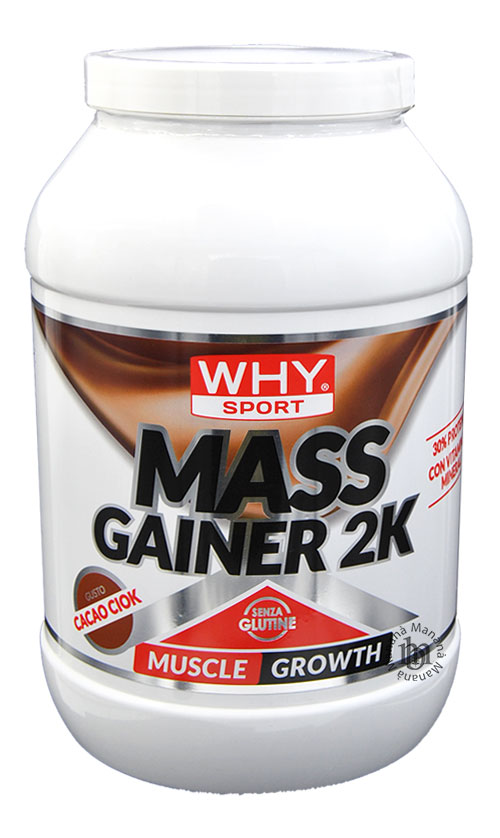 Why Sport Mass Gainer 2K Cacao Ciok 2 Kg.