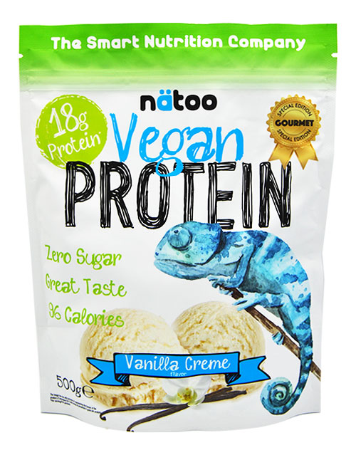 Natoo Vegan Protein Vaniglia 500 g.