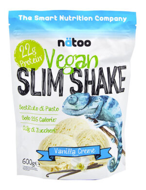 Natoo Slim Shake Vegan Vaniglia 600 g.